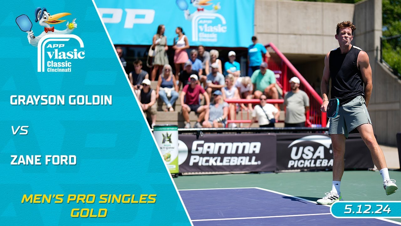 2024 APP Vlasic Classic Cincinnati I Grayson Goldin vs. Zane Ford | Men's Singles Final