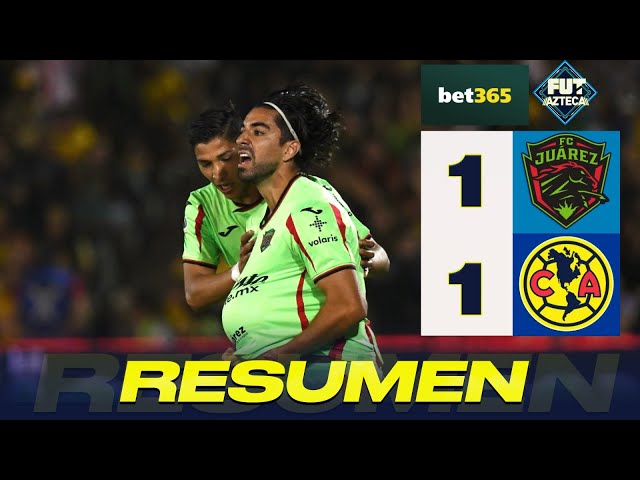 Resumen de goles: Juárez 1-1 América | Jornada 1 | Apertura 2025 | Presentado por Bet365