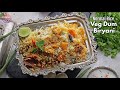 మామూలు బియ్యంతో బెస్ట్ వెజ్ ధం బిర్యానీ | Hyderabad Veg Dum Biryani with Normal Rice @vismaifood
