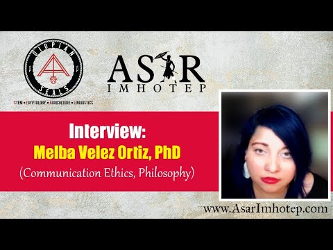 Interview: Melba V. Ortiz, PhD (Maatian Ethics in a Communication Context)