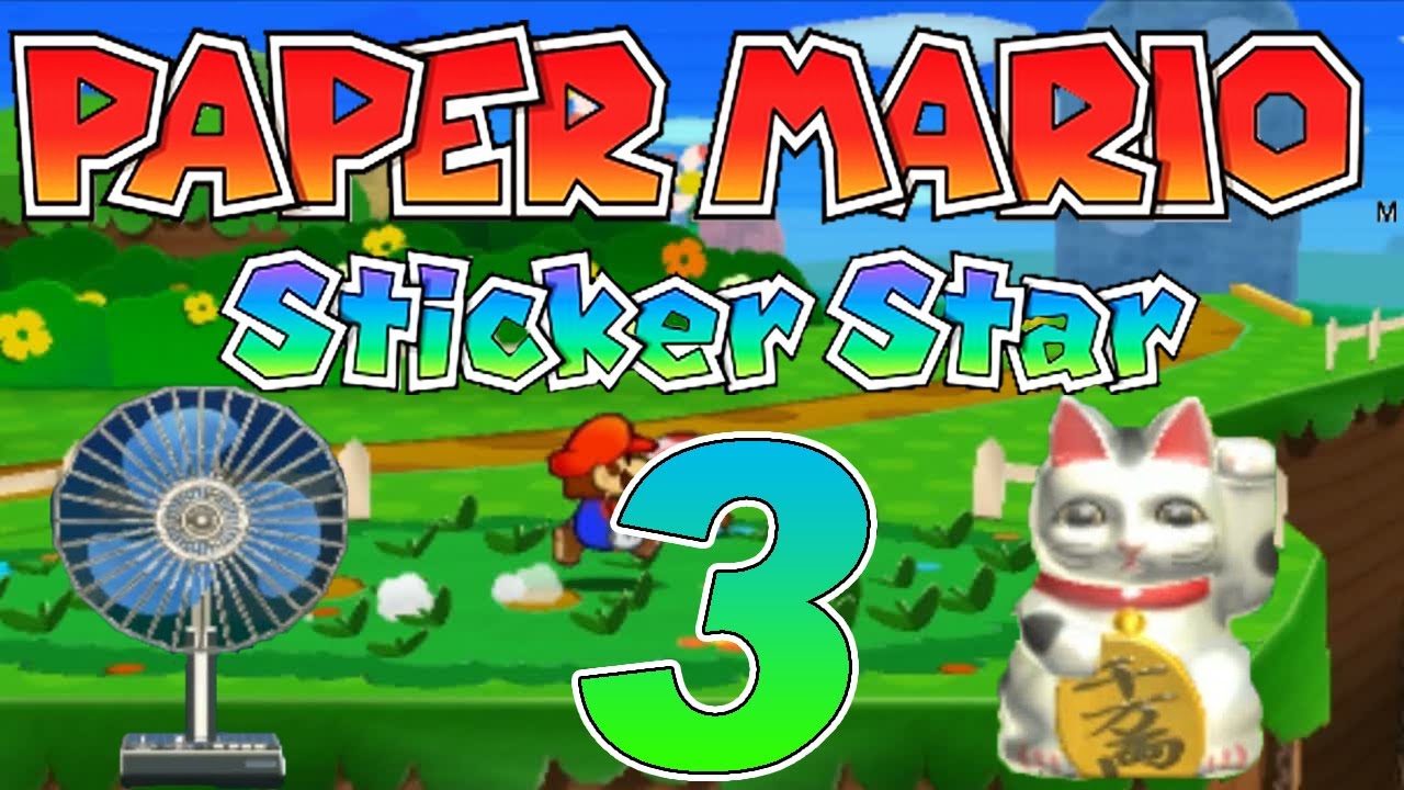 Paper Mario Sticker Star Part 2