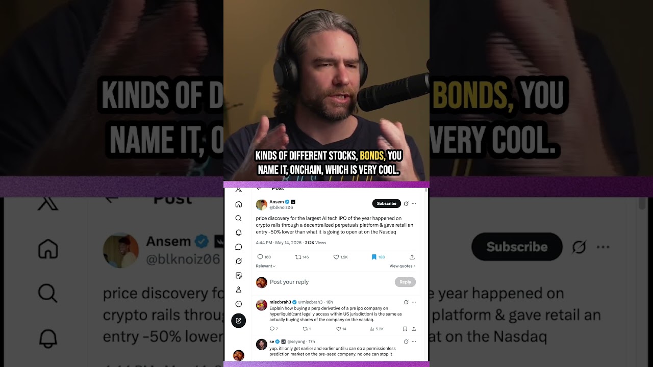 Crypto Just Beat the Nasdaq podcast crypto hyperliquid cerebras