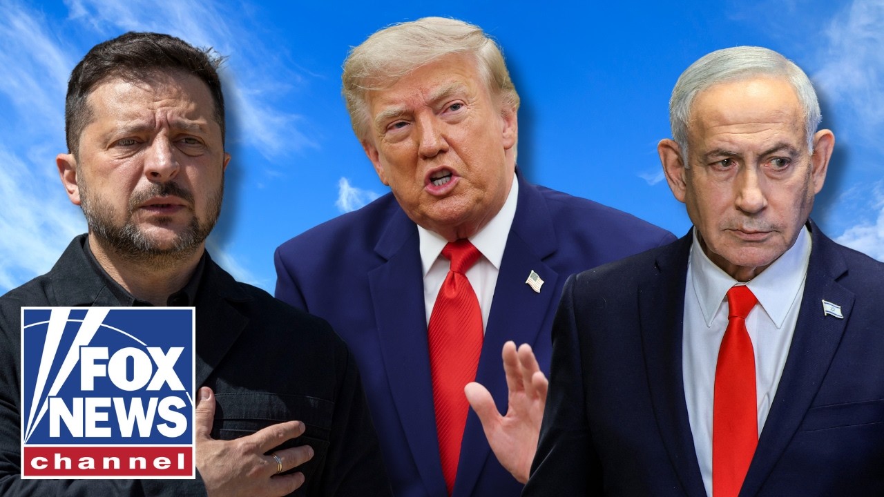 BEHIND CLOSED DOORS: Trump meets with Netanyahu and Zelenskyy