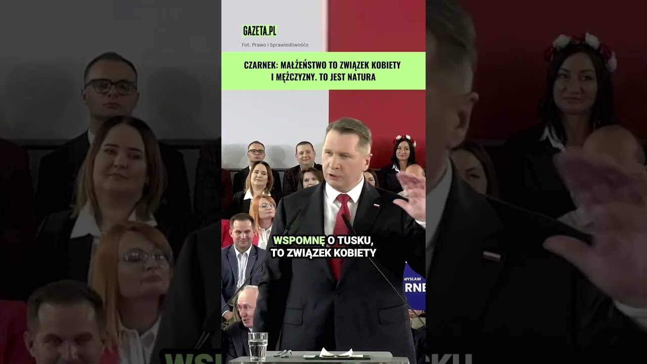 Czarnek o osobach LGBTQ+. "Choćbyście na rzęsach chodzili..." #shorts