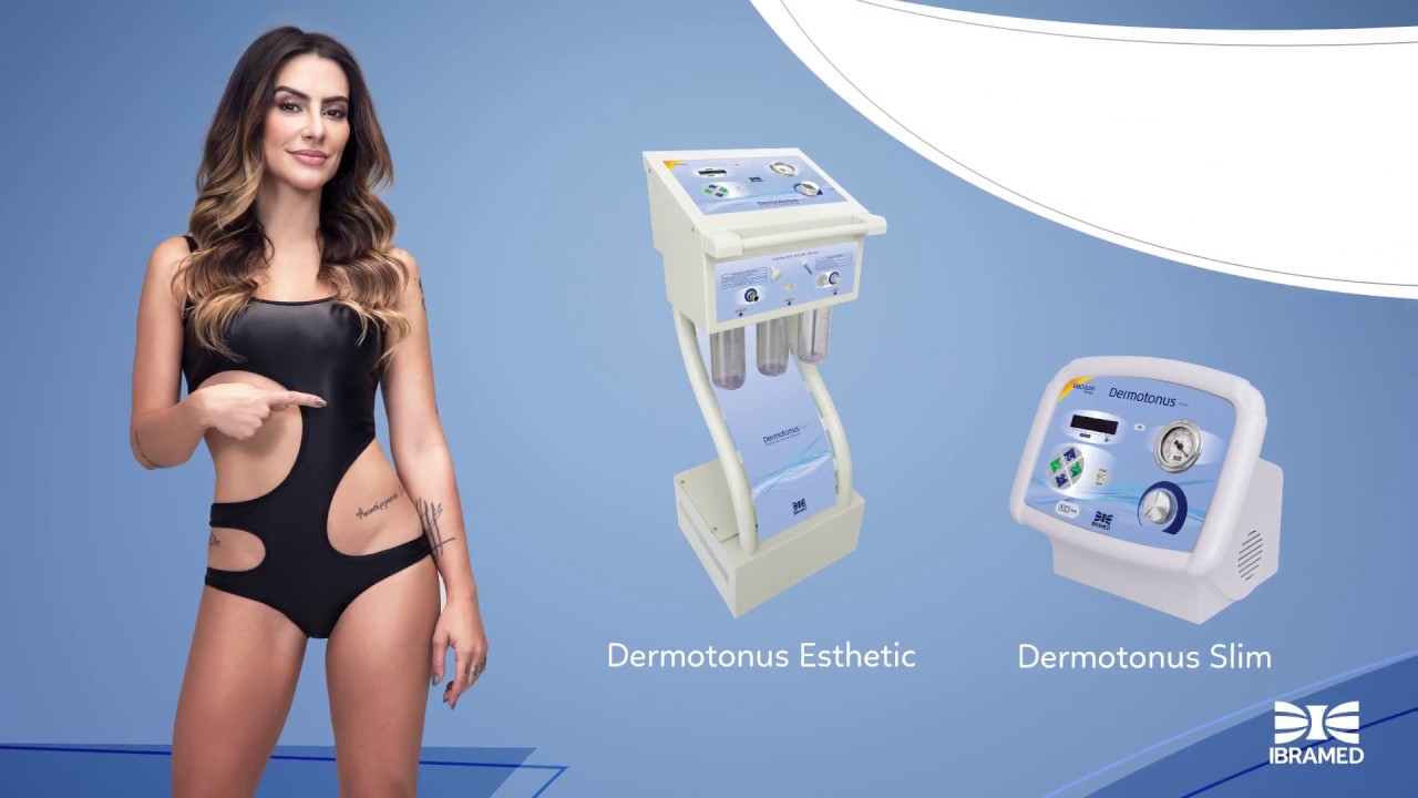 Dermotonus Slim - IBRAMED - Aparelho de Vacuoterapia e Endermologia