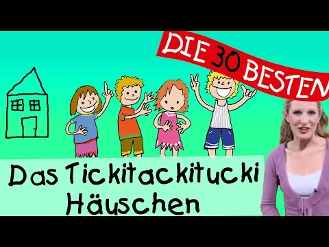 Das Tickitackitucki Häuschen - Anleitung zum Bewegen || Kinderlieder