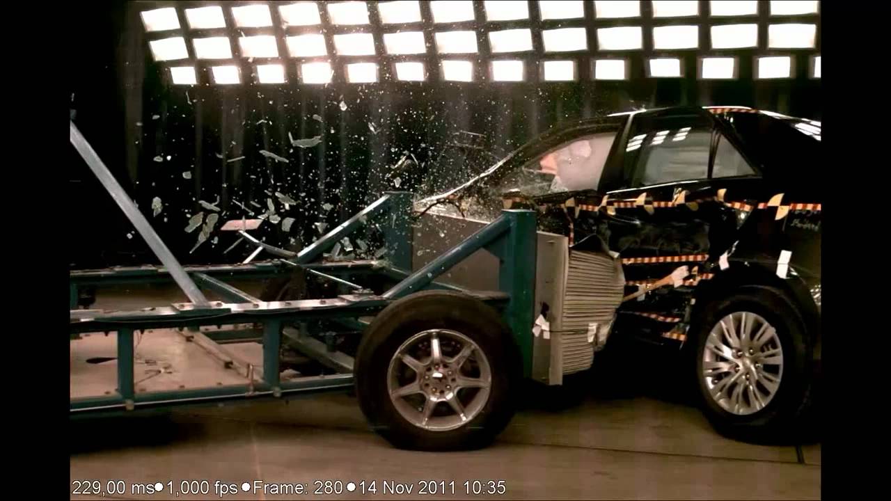 2012 toyota camry crash test video #7