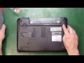 Comment demonter un PC portable Toshiba Satellite L735