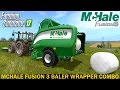 McHale Fusion 3 Baler Wrapper Combo v1.0