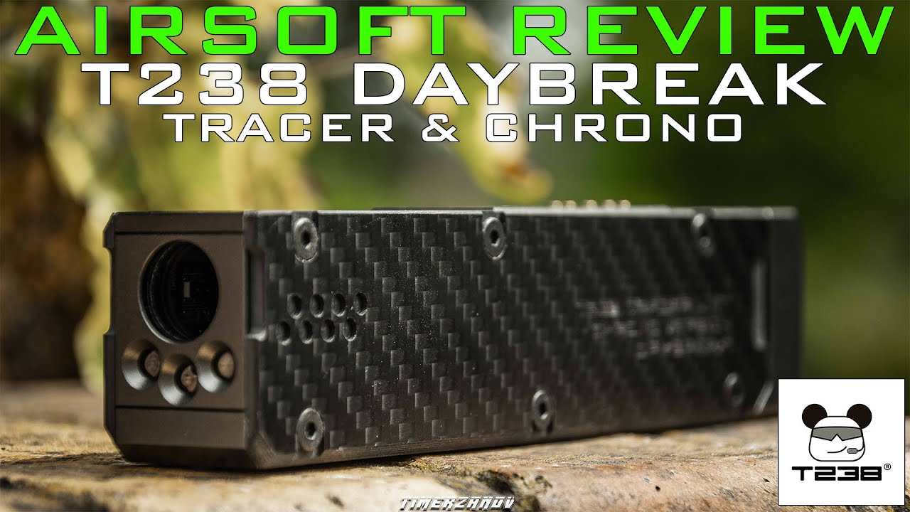 Airsoft Review #301 T238 DAYBREAK Tracer Unit & Chronographe (Déballage et présentation) [FR]