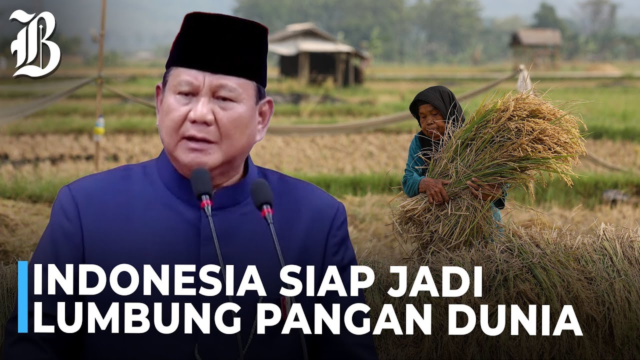Presiden Prabowo Optimistis Indonesia Swasembada Pangan 5 Tahun Lagi