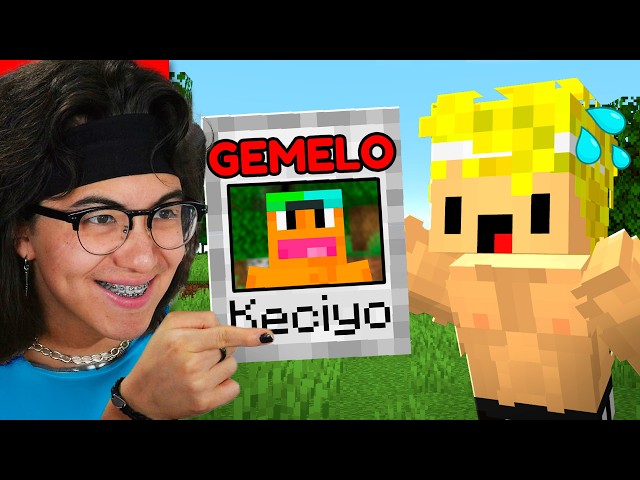 Tolleé a mi Amigo con MI GEMELO MALVADO en Minecraft