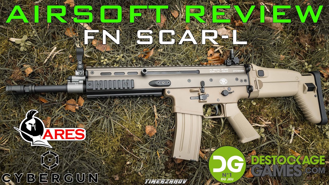 Airsoft Review #281 Cybergun FN Herstal SCAR-L [MK-16] AEG Cybergun/Ares (DG Airsoft) [FR]