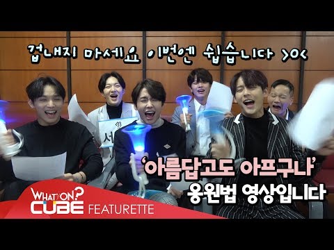 비투비(BTOB) - '아름답고도 아프구나' 응원법