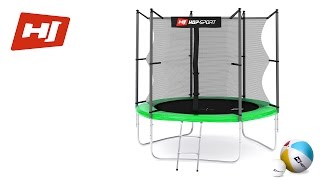 Hop-Sport 8ft (244 см) Green с внутренней сеткой