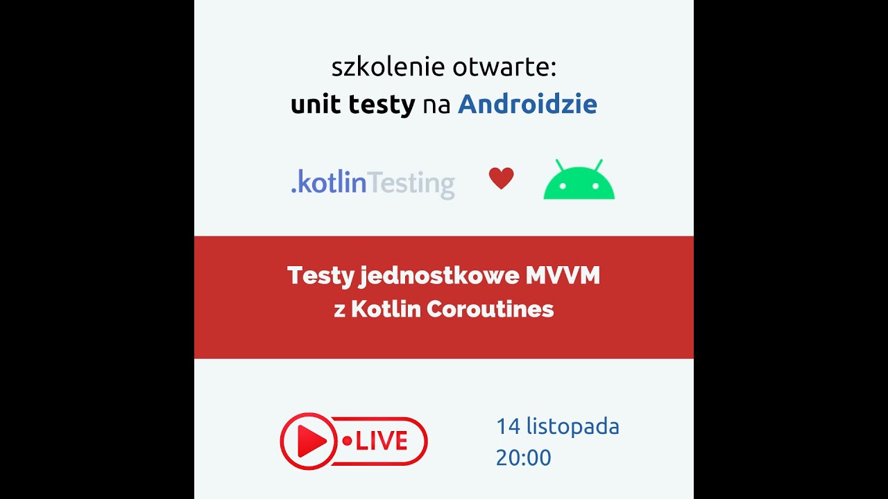 Testy jednostkowe MVVM na Androidzie