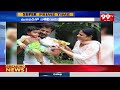 మనవడితో సరదాగా | CM Revanth Reddy Celebrated Holi With His Grandson | 99TV