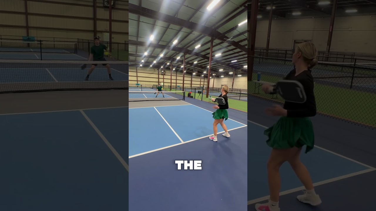 Drill of the Week: Drive Drop Combo ✅ #shorts #drill #drive #drop #pickleball