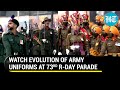 How army uniforms evolved since 1950s: Spectacular display by six contingents at R-Day parade