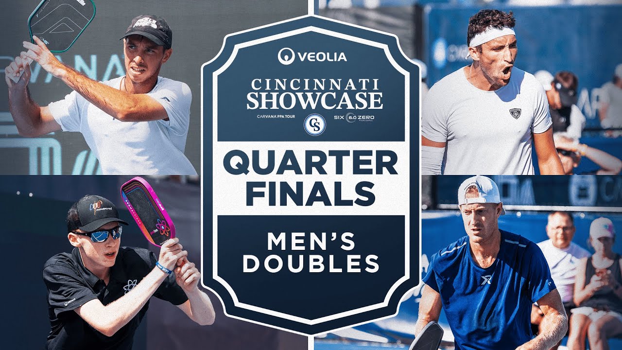 Johnson/Klinger v Devilliers/Newman at the PPA Veolia Cincinnati Showcase