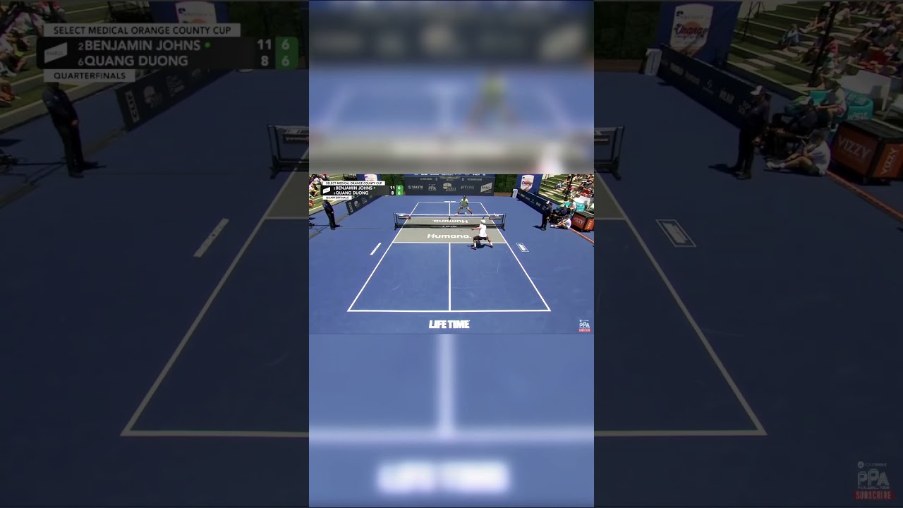 This was a CRAZY POINT between Quang Duong and Ben Johns 🤯