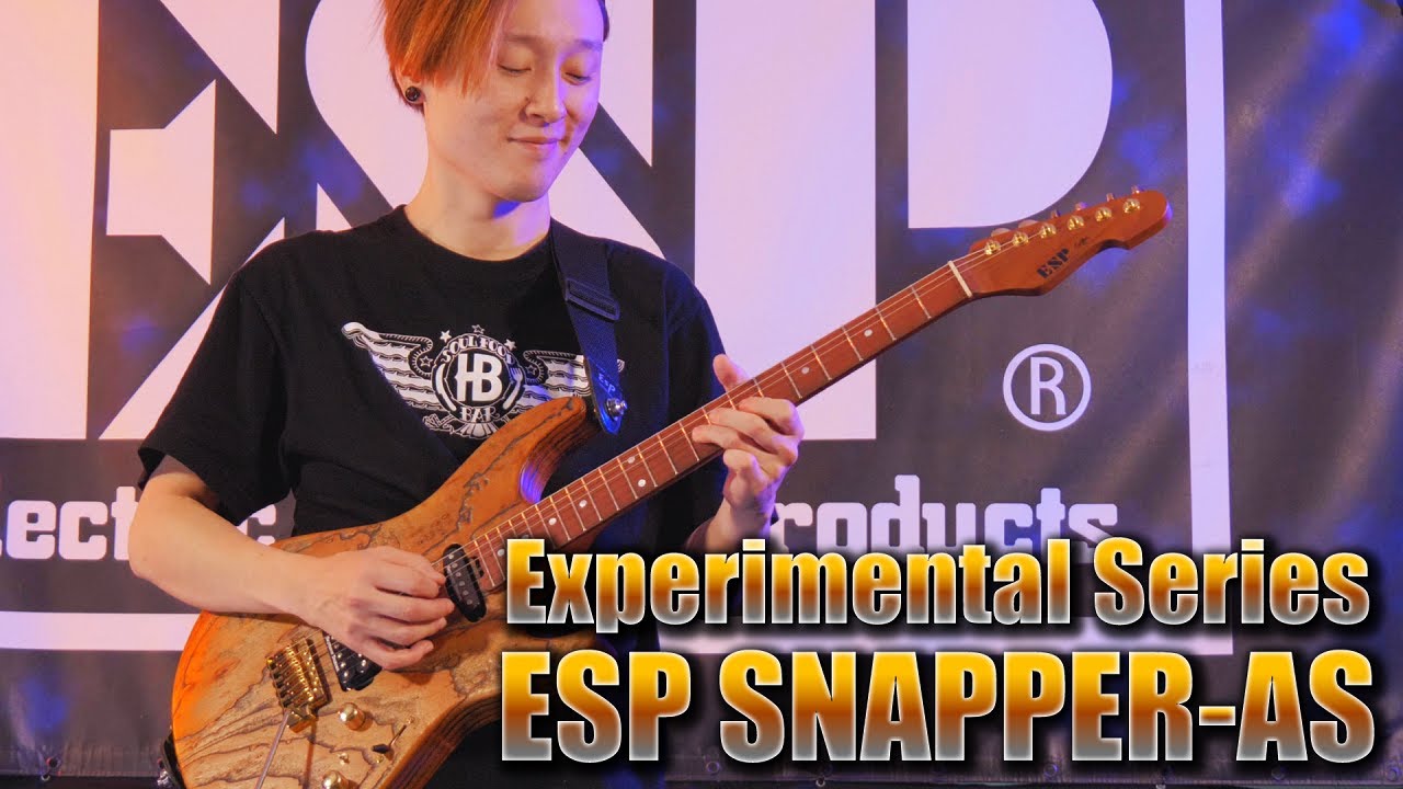 ESP Guitars: ESP Experimental Series SNAPPER-AS -Limited Edition-