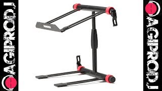 MAGMA MGA75527 Vektor Adjustable Height Laptop Stand in action - learn more