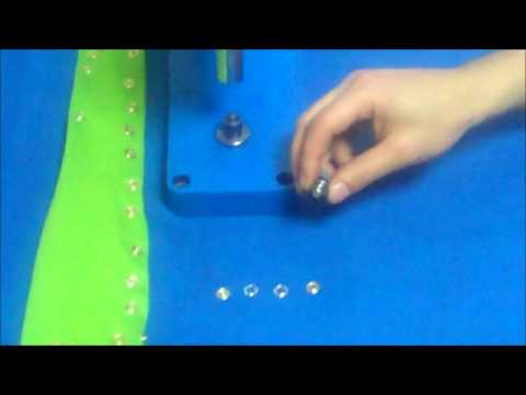 Micron Tep-3 Attaching machine Open Cap Bebeto Snap Installation