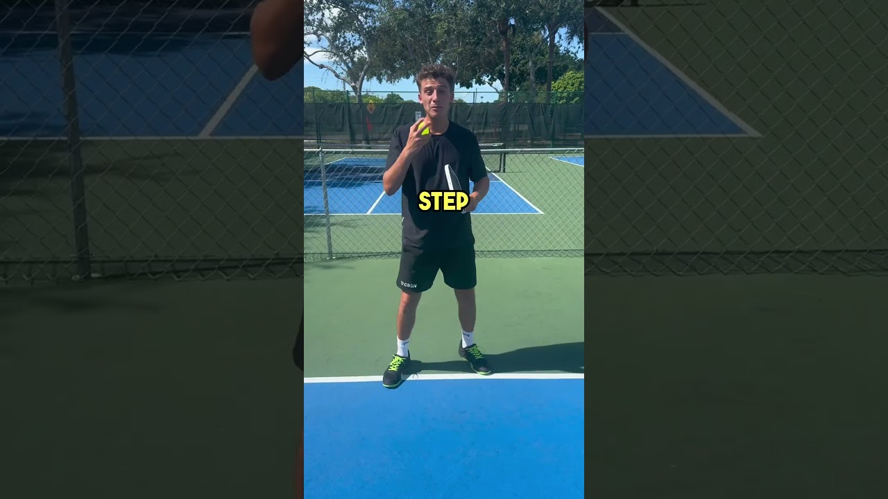 How to Hit a Perfect 3rd Shot Drop in Pickleball! #pickleball #pickleballtips
