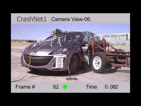 Video crash test Mazda Mazda 3 (Axela) sedan since 2009