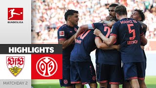 Mainz With Last-Minute-Equalizer! | Stuttgart — Mainz 05 3-3 | Highlights | Matchday 2 – Bundesliga