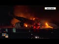 Passengers and Crew Safe After Blaze on #japan Airlines Plane Following Tokyo Airport Collision |  - 01:19 min - News - Video