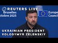 LIVE: Zelenskiy holds a press conference after EU leaders summit