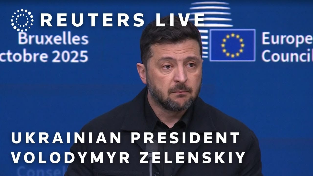 LIVE: Zelenskiy holds a press conference after EU leaders summit