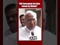 Congress President Mallikarjun Kharge: NDA Government Has Been Formed By Mistake