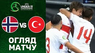 Норвегія – Туреччина. Чемпіонат Європи 2024 (U-19), матч за 5-6 місце / Огляд матчу
