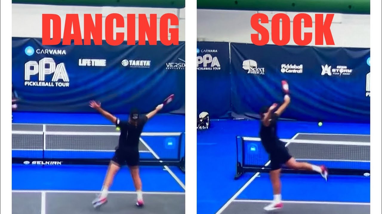Jack Sock Dances While Hitting These Shots Against Jay Devilliers. Best Point of the Match!