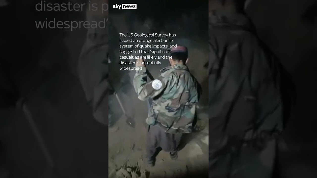 Dozens feared dead in Afghanistan earthquake