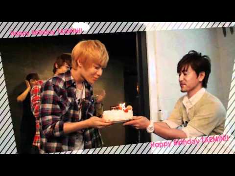 $HINee-R!ght-0n, photoshoot - Taemin's birthday surprise