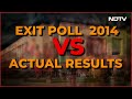 Exit Poll Results 2024 : How Accurate Were They In 2014 And 2019 Lok Sabha Polls?  - 03:59 min - News - Video