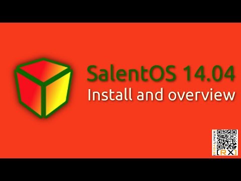 SalentOS 14.04 install and overview | easy to use, beautiful to see