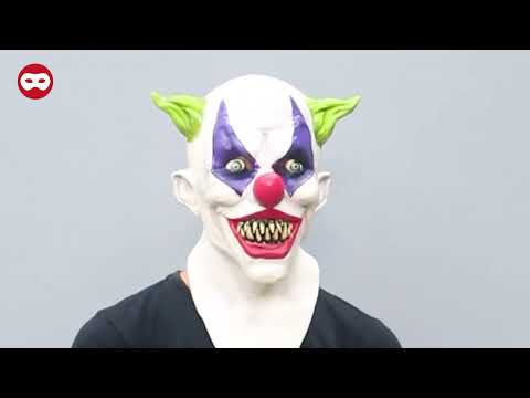 Freaky Clown Latex Full Mask