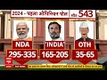 Live : abp News C Voter Loksabha Election Opinion Poll । Gujarat । Rajasthan । Punjab । AAP  - 01:15:05 min - News - Video