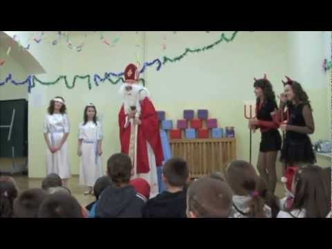 Kadr z filmu Mikołaj w szkole.