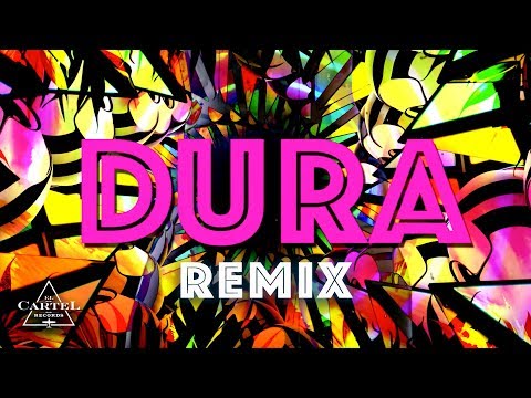 Daddy Yankee - Dura (REMIX) ft. Bad Bunny, Natti Natasha & Becky G (Lyric Video)