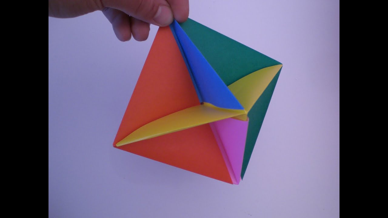 Origami executive toy YouTube