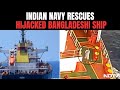 Indian Navy News | Pirate Ship Intercepted By Indian Navy, Bullets Fired At Chopper