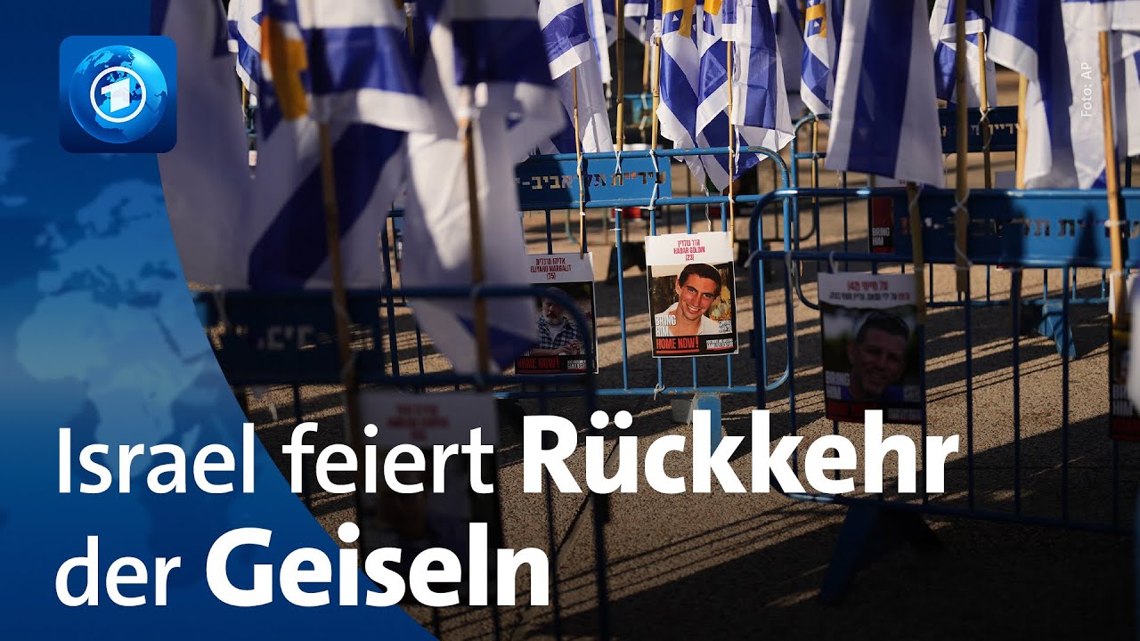 Israel feiert Rückkehr der Hamas-Geiseln