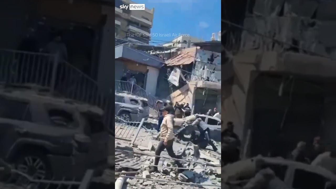 Israel launches huge wave of strikes on Lebanon