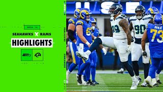 Seattle Seahawks Highlights vs. Los Angeles Rams | 2024 Regular Season Week 18